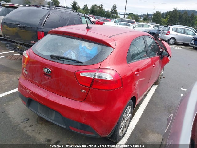 2015 Kia Rio Lx მანქანა იყიდება აუქციონზე, vin: KNADM5A32F6972343, აუქციონის ნომერი: 40064573