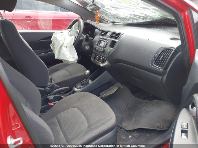2015 Kia Rio Lx მანქანა იყიდება აუქციონზე, vin: KNADM5A32F6972343, აუქციონის ნომერი: 40064573