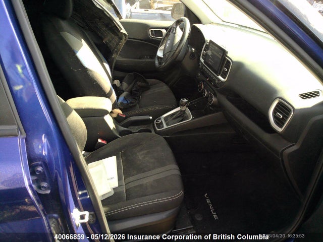 2021 Hyundai Venue მანქანა იყიდება აუქციონზე, vin: KMHRC8A32MU113643, აუქციონის ნომერი: 40066859