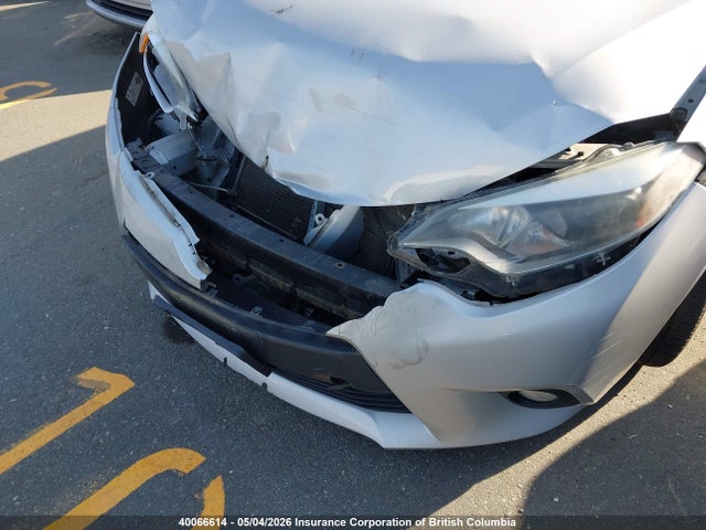 2014 Toyota Corolla L/le/le Pls/prm/s/s Pls მანქანა იყიდება აუქციონზე, vin: 2T1BURHE5EC038340, აუქციონის ნომერი: 40066614