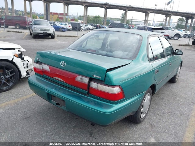 1997 Toyota Corolla Dx მანქანა იყიდება აუქციონზე, vin: 2T1BB02E7VC199606, აუქციონის ნომერი: 40066867