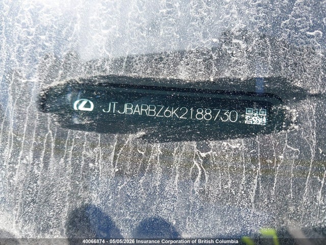 JTJBARBZ6K2188730 Lexus NX 300