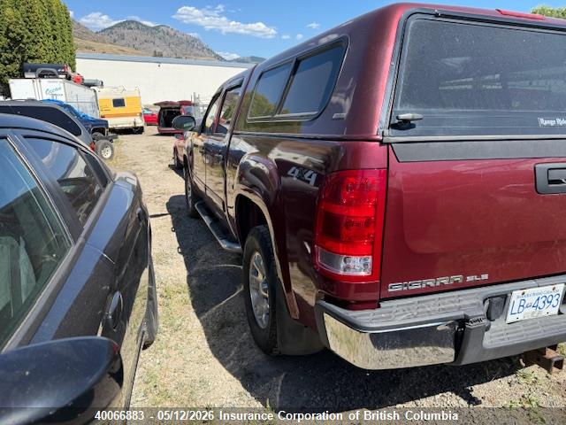 Aukcja sprzedaży 2008 Gmc Sierra K1500, vin: 2GTEK13M181295274, numer aukcji: 40066883