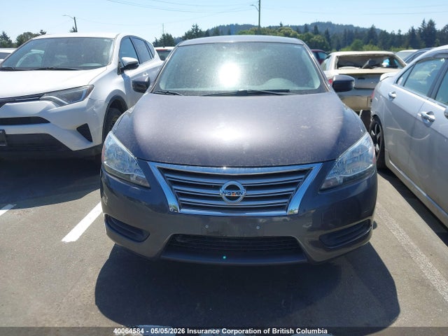 2013 Nissan Sentra S/sv/sr/sl მანქანა იყიდება აუქციონზე, vin: 3N1AB7AP6DL639515, აუქციონის ნომერი: 40064584