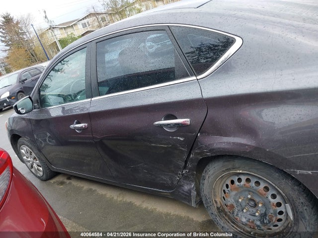 2013 Nissan Sentra S/sv/sr/sl მანქანა იყიდება აუქციონზე, vin: 3N1AB7AP6DL639515, აუქციონის ნომერი: 40064584