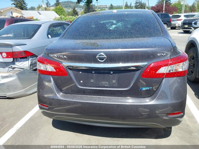 2013 Nissan Sentra S/sv/sr/sl მანქანა იყიდება აუქციონზე, vin: 3N1AB7AP6DL639515, აუქციონის ნომერი: 40064584