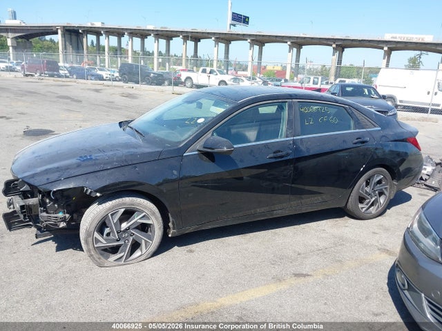 2025 Hyundai Elantra Luxury მანქანა იყიდება აუქციონზე, vin: KMHLN4DG0SU989244, აუქციონის ნომერი: 40066925
