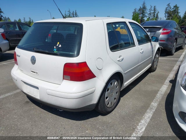 2000 Volkswagen Golf Gls მანქანა იყიდება აუქციონზე, vin: 9BWGA21J9Y4014648, აუქციონის ნომერი: 40064547