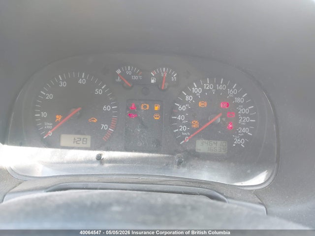 2000 Volkswagen Golf Gls მანქანა იყიდება აუქციონზე, vin: 9BWGA21J9Y4014648, აუქციონის ნომერი: 40064547