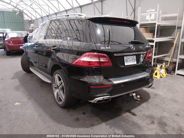 Aukcja sprzedaży 2012 Mercedes-benz Ml 63 Amg, vin: 4JGDA7EB2CA042438, numer aukcji: 40045102