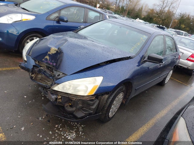 40045088 :رقم المزاد ، 1HGCM56194A812543 vin ، 2004 Honda Accord Dx مزاد بيع