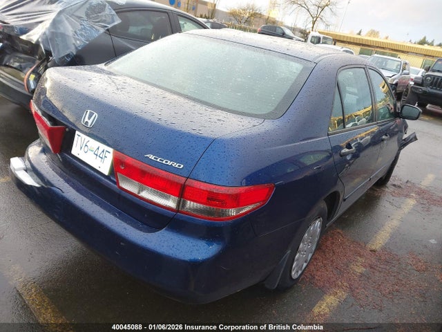 40045088 :رقم المزاد ، 1HGCM56194A812543 vin ، 2004 Honda Accord Dx مزاد بيع