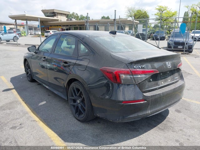 2025 Honda Civic მანქანა იყიდება აუქციონზე, vin: 2HGFE4F85SH011351, აუქციონის ნომერი: 40066991