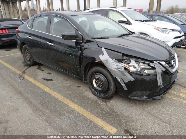 2016 Nissan Sentra S/sv/sr/sl მანქანა იყიდება აუქციონზე, vin: 3N1AB7AP9GL662503, აუქციონის ნომერი: 40048826
