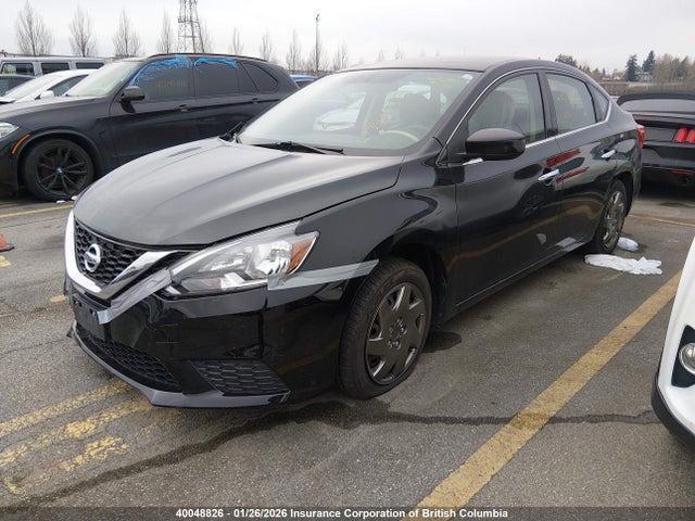 2016 Nissan Sentra S/sv/sr/sl მანქანა იყიდება აუქციონზე, vin: 3N1AB7AP9GL662503, აუქციონის ნომერი: 40048826