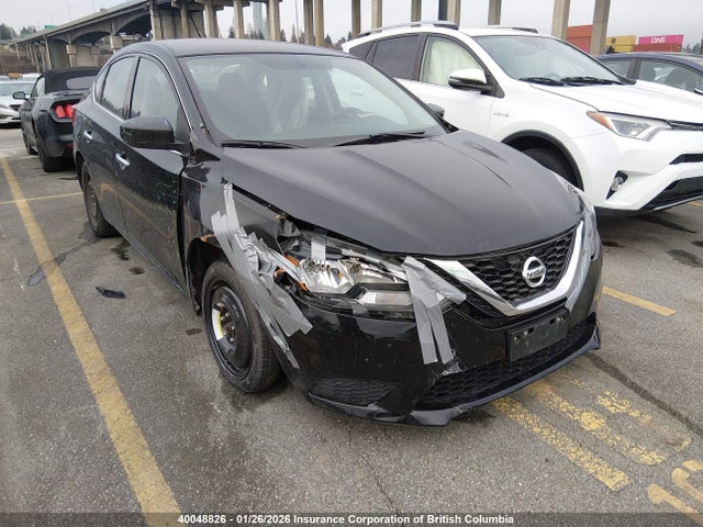 2016 Nissan Sentra S/sv/sr/sl მანქანა იყიდება აუქციონზე, vin: 3N1AB7AP9GL662503, აუქციონის ნომერი: 40048826