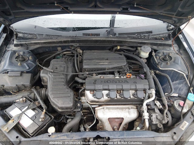 2002 Honda Civic Dx მანქანა იყიდება აუქციონზე, vin: 2HGES16462H902202, აუქციონის ნომერი: 40049542