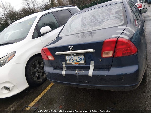 2002 Honda Civic Dx მანქანა იყიდება აუქციონზე, vin: 2HGES16462H902202, აუქციონის ნომერი: 40049542