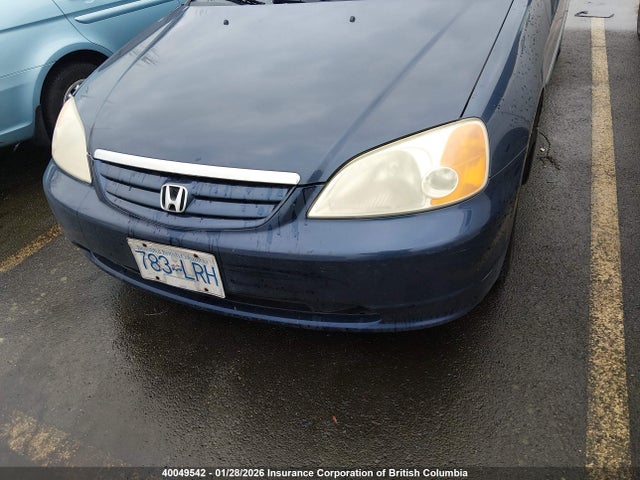 2002 Honda Civic Dx მანქანა იყიდება აუქციონზე, vin: 2HGES16462H902202, აუქციონის ნომერი: 40049542