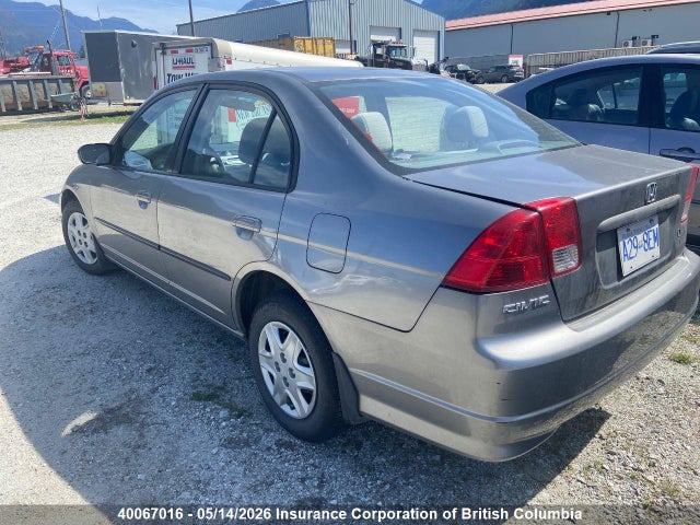 Aukcja sprzedaży 2004 Honda Civic, vin: 2HGES15424H922001, numer aukcji: 40067016