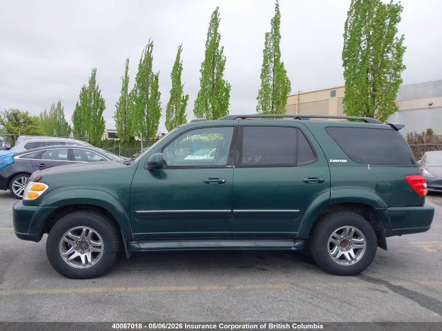 40067018 :رقم المزاد ، 5TDBT48A14S223977 vin ، 2004 Toyota Sequoia Limited مزاد بيع