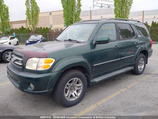 40067018 :رقم المزاد ، 5TDBT48A14S223977 vin ، 2004 Toyota Sequoia Limited مزاد بيع