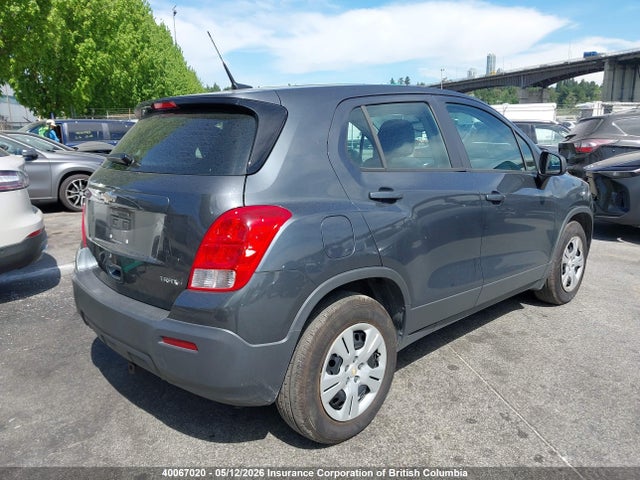 Aukcja sprzedaży 2014 Chevrolet Trax, vin: 3GNCJKEB8EL169927, numer aukcji: 40067020