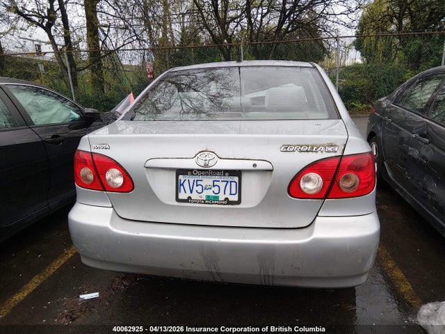 40062925 :رقم المزاد ، 2T1BR32E25C860813 vin ، 2005 Toyota Corolla Ce/le/s مزاد بيع