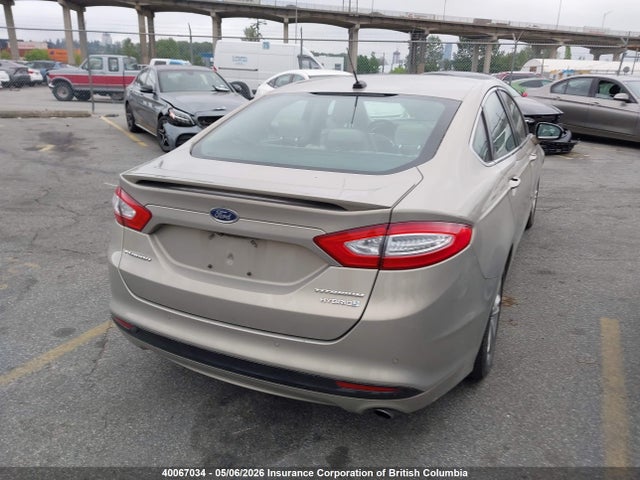 Продажа на аукционе авто 2015 Ford Fusion Titanium Hev, vin: 3FA6P0RU2FR240404, номер лота: 40067034