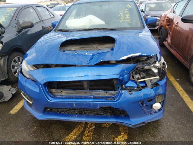Продаж на аукціоні авто 2015 Subaru Wrx Limited, vin: JF1VA1J66F9828124, номер лоту: 40051233