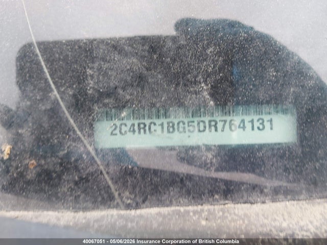 40067051 :رقم المزاد ، 2C4RC1BG5DR764131 vin ، 2013 Chrysler Town & Country Touring مزاد بيع