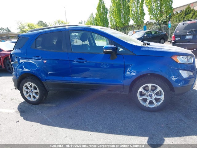 MAJ6S3GL5NC470509 Ford Ecosport Se