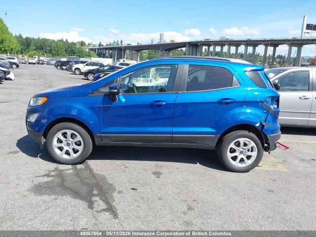 MAJ6S3GL5NC470509 Ford Ecosport Se