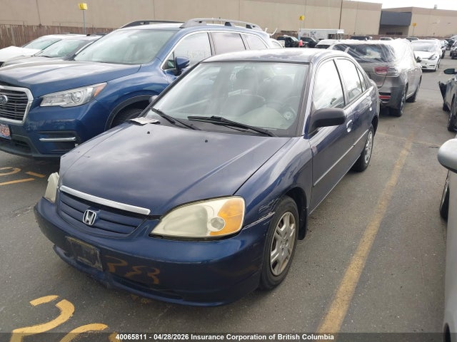 Продаж на аукціоні авто 2002 Honda Civic Dx, vin: 2HGES16462H949701, номер лоту: 40065811