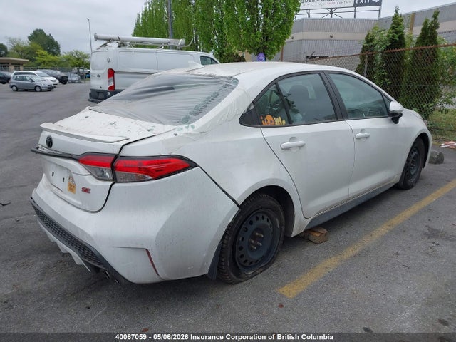 2022 Toyota Corolla Se მანქანა იყიდება აუქციონზე, vin: 5YFB4MBE3NP123480, აუქციონის ნომერი: 40067059