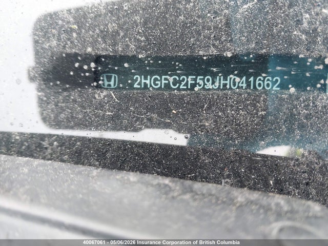 2HGFC2F59JH041662 Honda Civic