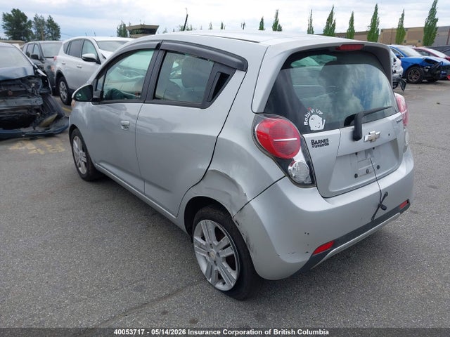 2013 Chevrolet Spark Ls მანქანა იყიდება აუქციონზე, vin: KL8CB6S90DC506222, აუქციონის ნომერი: 40053717