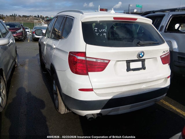 40053926 :رقم المزاد ، 5UXWX9C53DLK59733 vin ، 2013 Bmw X3 Xdrive28i مزاد بيع