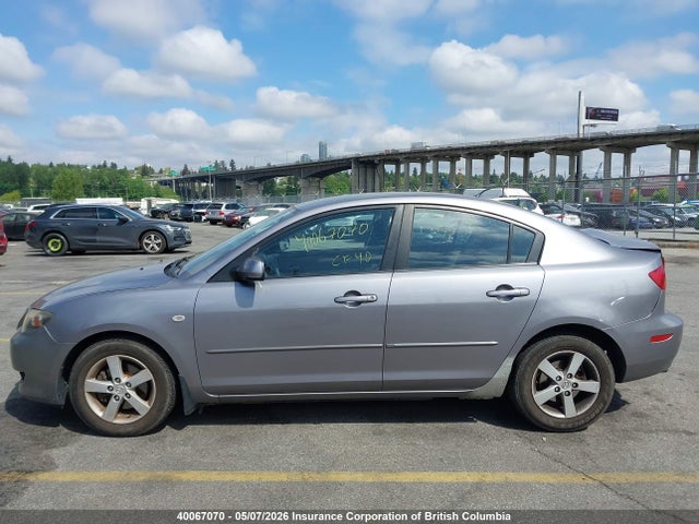 Продажа на аукционе авто 2006 Mazda Mazda3 Gs/gx, vin: JM1BK12F961425357, номер лота: 40067070