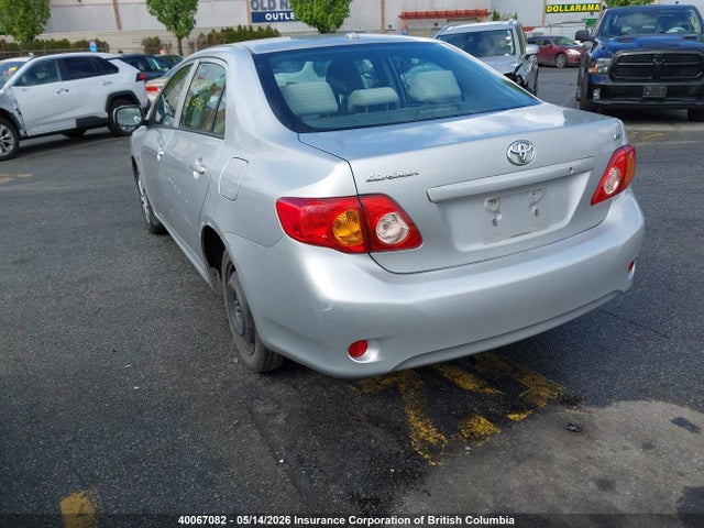 40067082 :رقم المزاد ، 2T1BU4EE0AC249110 vin ، 2010 Toyota Corolla Ce مزاد بيع