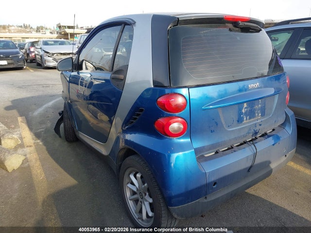 2008 Smart Fortwo Pure/passion მანქანა იყიდება აუქციონზე, vin: WMEEJ31XX8K207433, აუქციონის ნომერი: 40053965