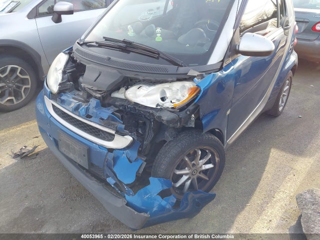 2008 Smart Fortwo Pure/passion მანქანა იყიდება აუქციონზე, vin: WMEEJ31XX8K207433, აუქციონის ნომერი: 40053965