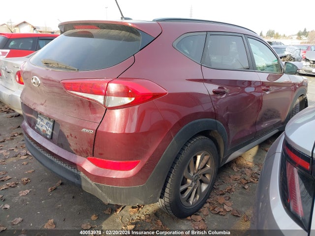 KM8J3CA48HU511860 Hyundai Tucson Limited/sport And Eco/se