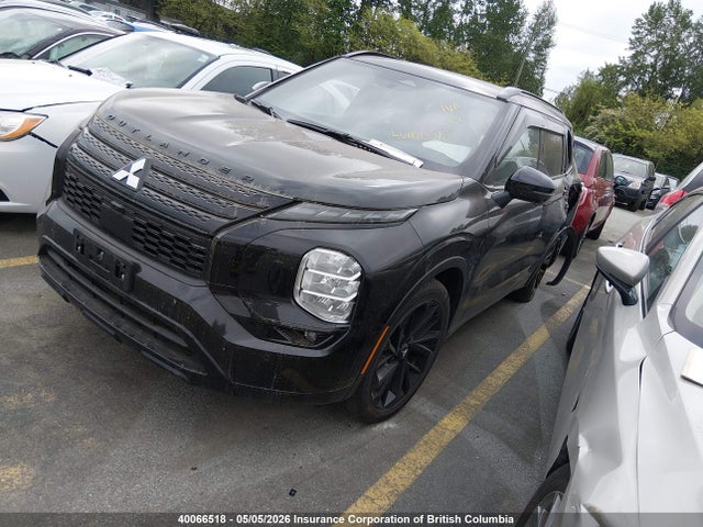 40066518 :رقم المزاد ، JA4J4WA89RZ634605 vin ، 2024 Mitsubishi Outlander Sel/platinum Edition مزاد بيع