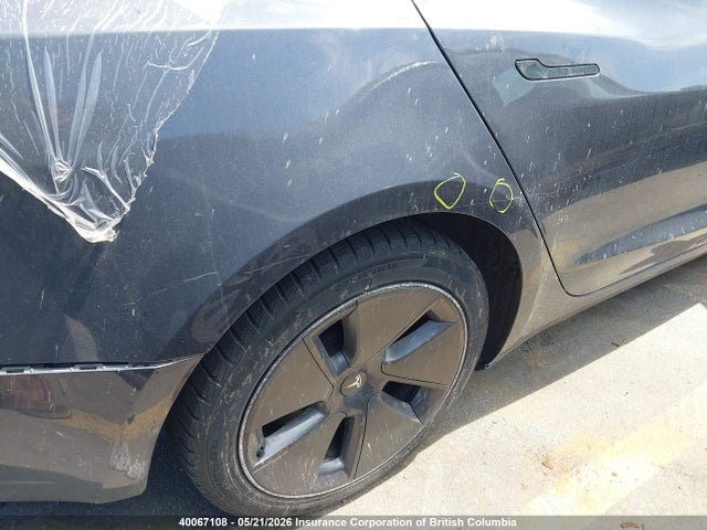 40067108 :رقم المزاد ، 5YJ3E1EA9PF557314 vin ، 2023 Tesla Model 3 مزاد بيع