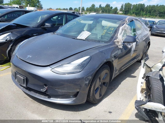 40067108 :رقم المزاد ، 5YJ3E1EA9PF557314 vin ، 2023 Tesla Model 3 مزاد بيع