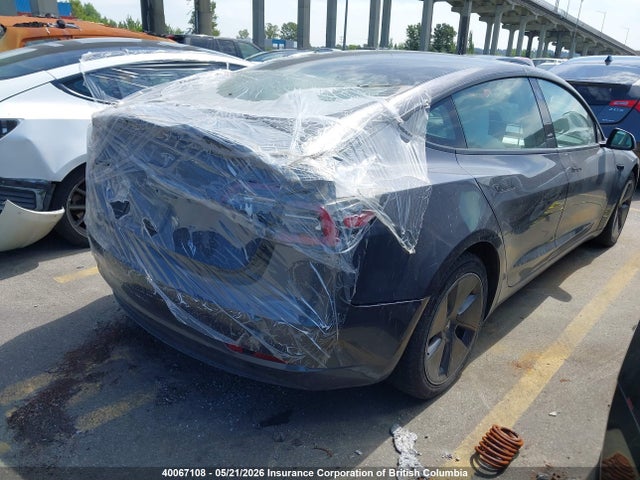 40067108 :رقم المزاد ، 5YJ3E1EA9PF557314 vin ، 2023 Tesla Model 3 مزاد بيع