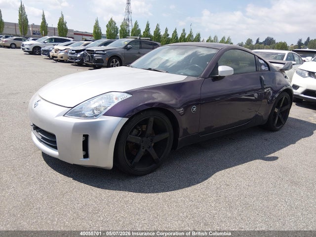 Продаж на аукціоні авто 2006 Nissan 350z Coupe, vin: JN1AZ34D96M310225, номер лоту: 40055701