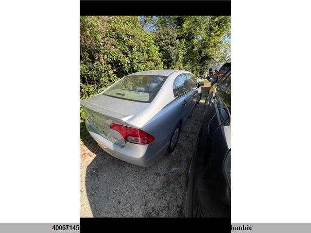 Продаж на аукціоні авто 2008 Honda Civic, vin: 2HGFA16478H113623, номер лоту: 40067145