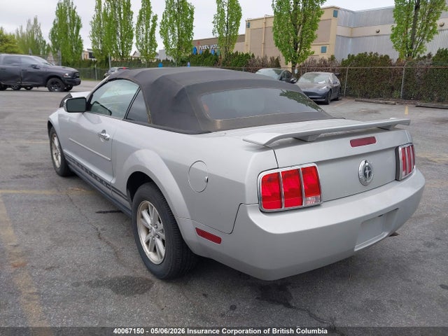 40067150 :رقم المزاد ، 1ZVFT84N275278916 vin ، 2007 Ford Mustang مزاد بيع